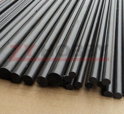 Premium 10pcs 1.5mm Diameter x 500mm Car Fiber Rods 2