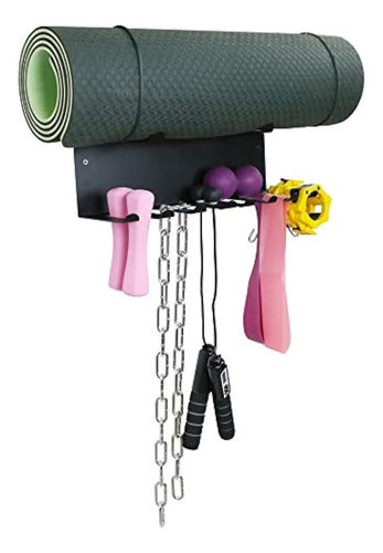 Alvade Gym Storage Rack, Rack De Bandas De Ejercicio Multius 0