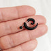 Acrylic Steel Spiral Fake Expander Horn Earrings Piercing 3-4 cm 16