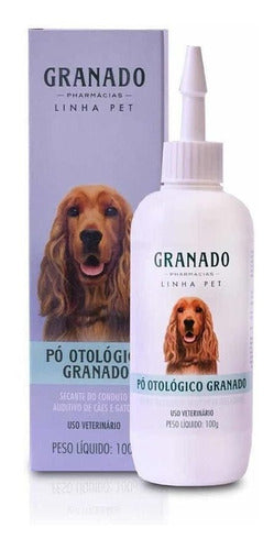 Pó Otológico Granado Pet Cães E Gatos 100g 0