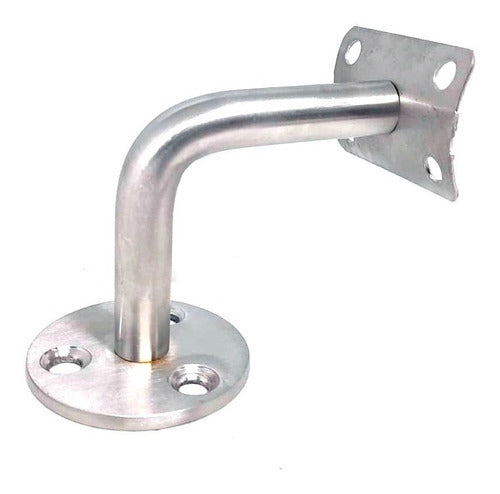 Bronzen Curved Handrail Support for Screw Mounting Stainless Steel 0