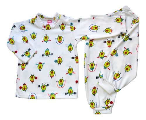 Derqui Bebe Baby Pajama Set 100% Soft Cotton 1