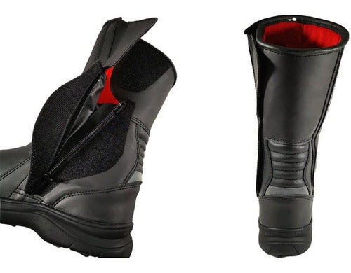 Solco Drift Motorcycle Boots Road Touring Protection 6