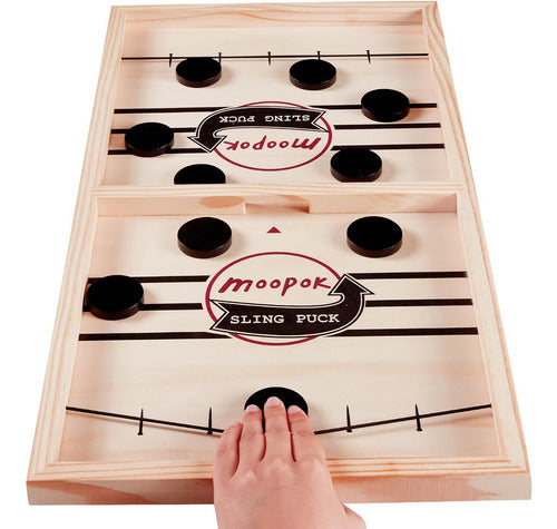 Moopok Juego De Hockey Y Fútbol Para Adultos Y Niños, 40cm X 25cm 0