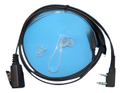 Vigilancia Seguridad 2-wire Kit Auricular Auricular Radio Ke 0