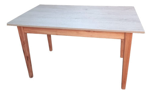 MM Modern Solid Wood Table 1.40x0.8 3