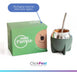 Mate Pampa Set Termo Bala Plateado 1L Mate Térmico Pampa Verde 7