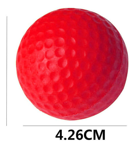 Dsmile Practice Golf Balls, Foam, 14 Count, Red 1