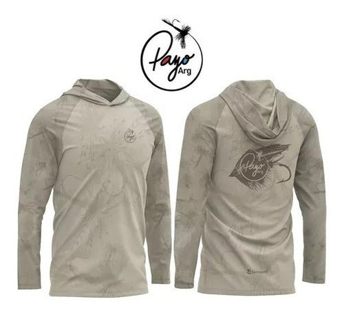 PAYO Quick Dry Hooded Shirt UV Filter Fly Fishing Sand 11