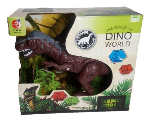 Dinosaur with Light, Sound, and Walking Feature - 35cm 3