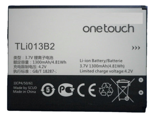 Bateria Tli013b1 Para Alcatel One Touch Tli013b2 Garantia 0