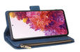 LBYZCASE Samsung Galaxy S20 FE Blue Leather Wallet Case 5