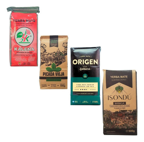 Yerbas Mate Barbacuá Kalena, Picada Vieja, Isondú, Origen 0