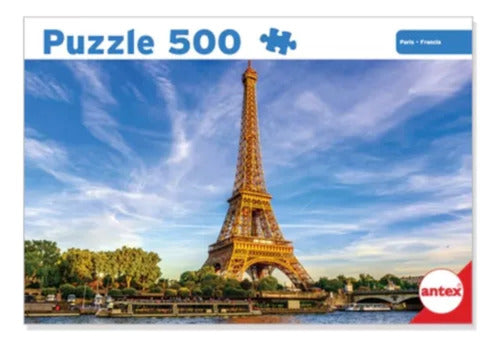 Puzzle De Paris-francia X 500 Piezas Antex 0