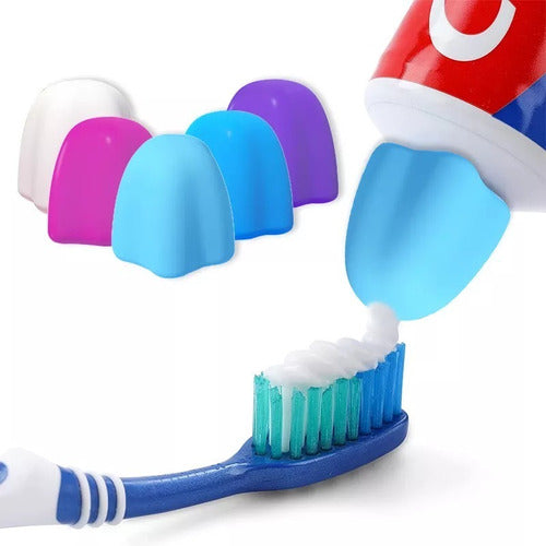 Paragon Toothpaste Silicone Caps Auto-Close X 4 1