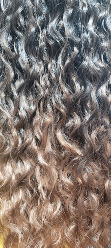 Glossic Organic Curly Hair Curtain 4.50 Meters Real!! 5