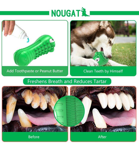 Nougat Juguetes Para Perros Resistentes Para Masticadores Ag 3