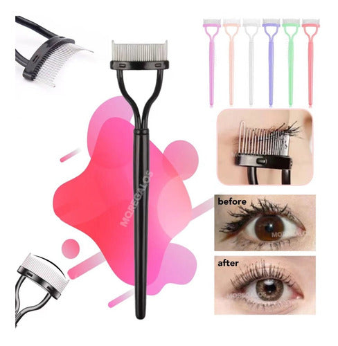 Steel Eyelash Separator and Extensions Comb 0