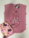 Promesse Pijama Niña Remera Con Short Peace Hand PR12371 5