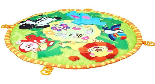 Winfun 2in1 Soft Floor Baby Gym and Play Mat Multicolor 3