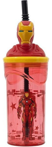 3D Characters Acrylic Cup with Straw 360ml by Stor Magic4ever 22