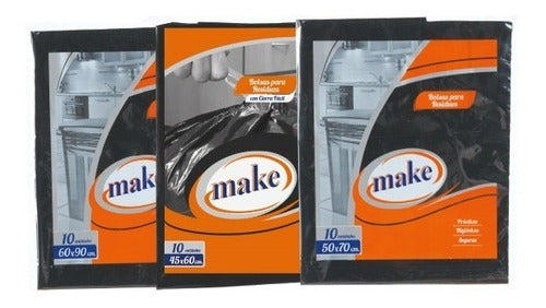 Make Black Waste Bags 45x60 / Wholesale / 100 Units 0