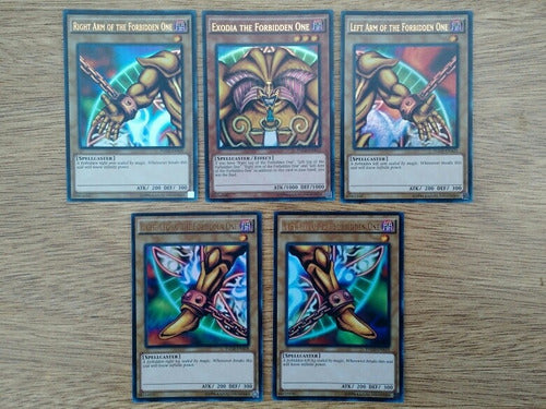 Konami Las 5 Partes De Exodia Combo Completo - Yugioh 0