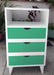 Crecer en Colores Vintage Retro Painted Nightstand 3