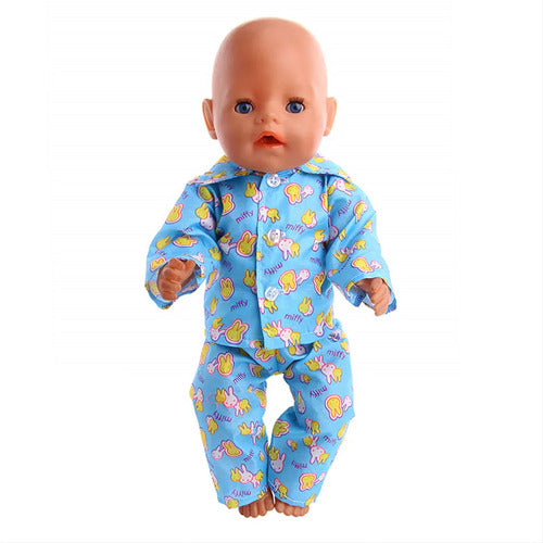 Dolls Ropita De Muñeca Bebé Bebotes Otros Muñecos Pijama Unisex 1