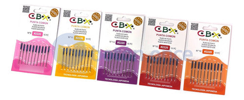 CBX Common Needles 2220 Family Sewing Machine Size 16 - Pack of 10 1