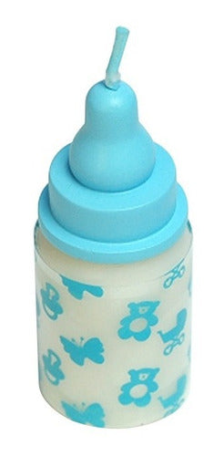 Decorative Baby Bottle Candle for Baptisms and Baby Showers 5