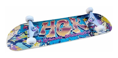 Complete Hengkang Graffiti Professional Skateboard 2