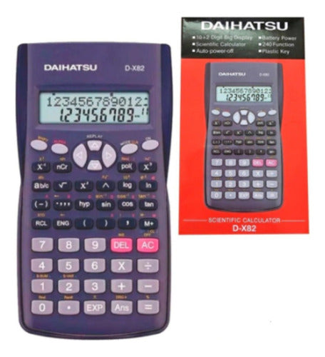 Daihatsu D-x82 Scientific Calculator with 240 Functions 0