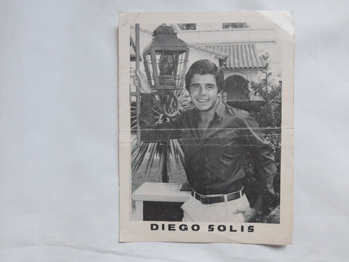 Foto Postal Publicidad Diego Solis, Firmada. Tango 0