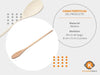 Ferpa Wooden Spoon Nº40 Round Handle Kitchen 1