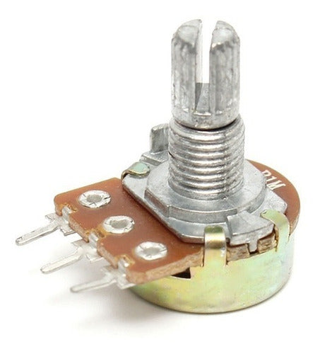 Potentiometer 20k Ohms Linear Pote 15mm B20k Arduino Nubbeo 2