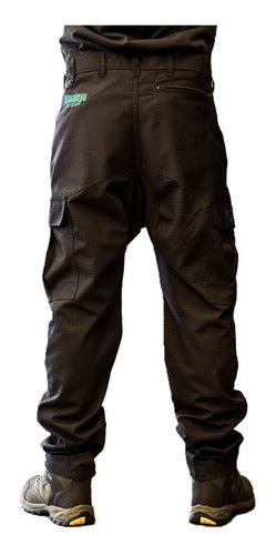 Trekking Pants Himalaya with Elasticated Crotch and Reinforcements 1