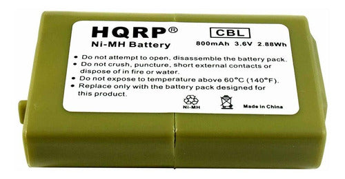HQRP 4-Pack Cordless Phone Battery for Panasonic HHR-P103 HHRP103 HHR-P103A HHRP103A Replacement 4