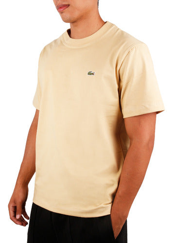 Lacoste Brown Tee-Shirt In Store 1