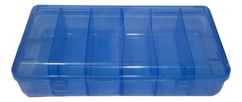 Genérica Caja Organizadora 6 Compartimentos 21 X 11 X 4.5 Cm Pesca 1