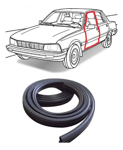 SLX Front Door Seal for Peugeot 505 X Set 0