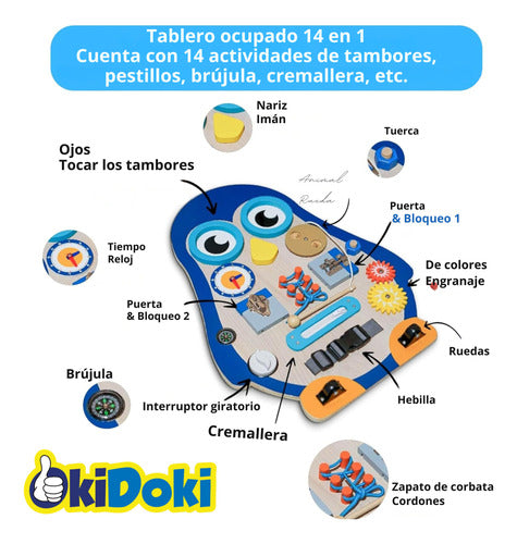 Tabla De Actividades Con Forma De Pingüino-okidoki 1