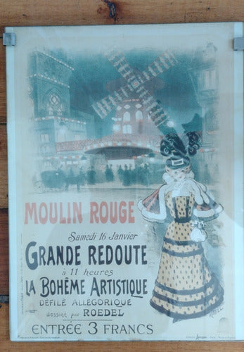 Folleto Teatro Moullin Rouge.. Paris .. 0