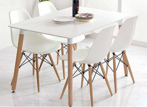 Universal Deco Eames Dining Table 1.20 MDF 1