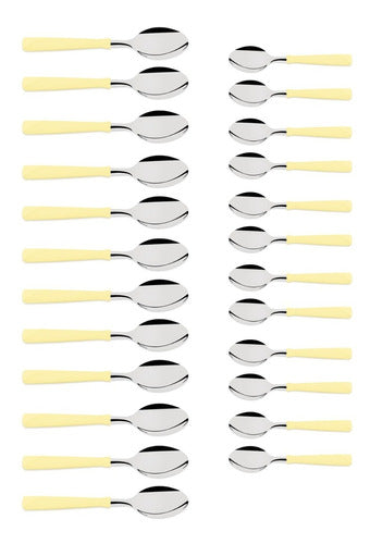 Tramontina New Kolor Cutlery Set - 24 Pieces (12 Spoons + 12 Teaspoons) 4