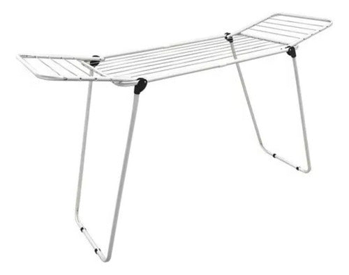 Reposando Clothes Drying Rack with Wings and Foldable Rope 0