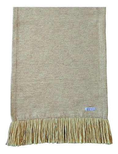 Huitrú Camino Mesa Decorativo Chenille Liso Plain 40 X 200cm 0