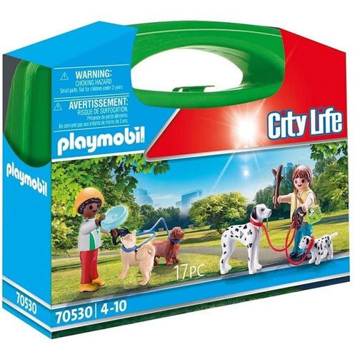 Playmobil Puppy Walk Carrying Case Toy for Kids - Febo 0