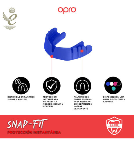 OPRO Snap-Fit Mouth Guard - Direct Use Without Molding 14
