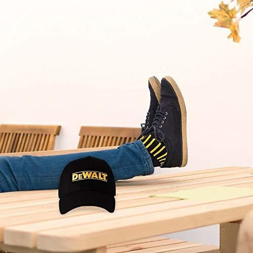 Medias Y Gorro Dewalt Resistente Pra Hombre Negro 4